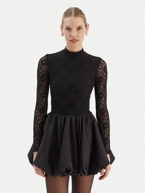 bardot Bardot Koktel haljina Yana 60191DB Crna Slim Fit