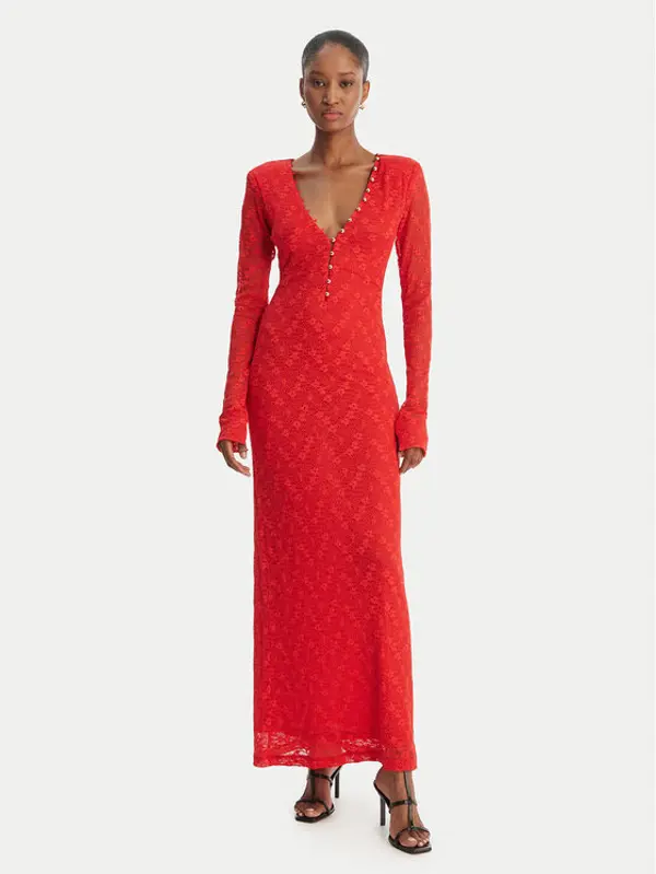 bardot Bardot Koktel haljina Zenia 60239DB Crvena Slim Fit