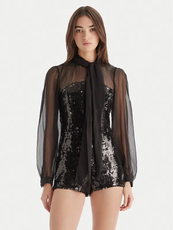 bardot Bardot Kombinezon Daveen 60089PB Crna Regular Fit