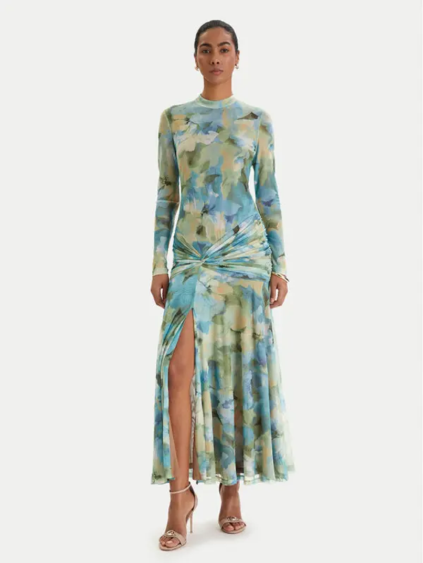 bardot Bardot Ljetna haljina Lea 60243DB1 Zelena Slim Fit