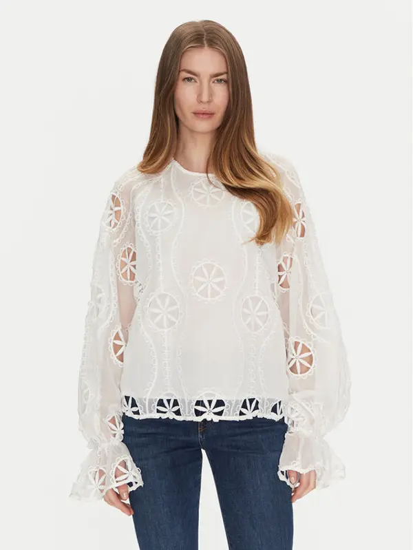 bardot Bardot Majica 59731TB Bijela Regular Fit