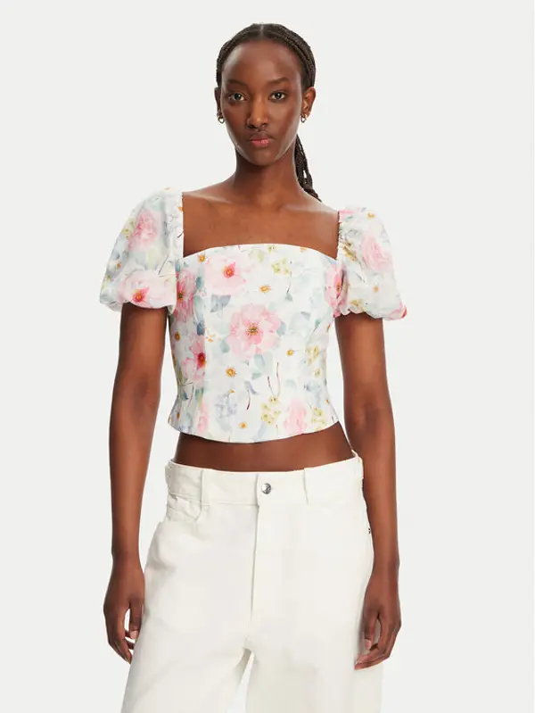 bardot Bardot Majica Sheyla Floral 59890TB Šarena Regular Fit