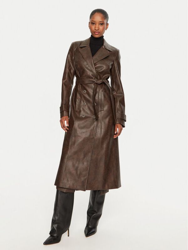 BARDOT BARDOT Trench Vegan 56210JB8 Smeđa Regular Fit