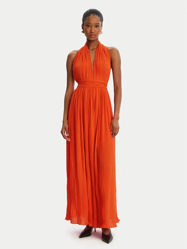 bardot Bardot Večernja haljina Amala Pleated Halter 60031DB Crvena Regular Fit