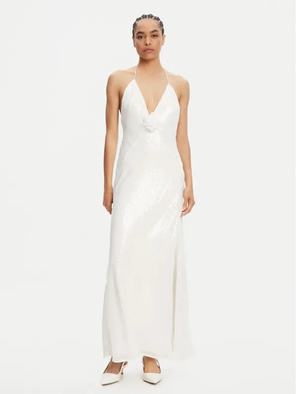 bardot Bardot Večernja haljina Aradia 59278DB5 Bijela Regular Fit