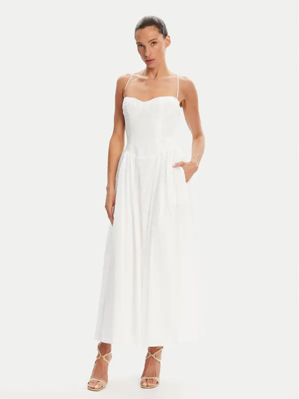 bardot Bardot Večernja haljina Estie 59786DB Bijela Regular Fit