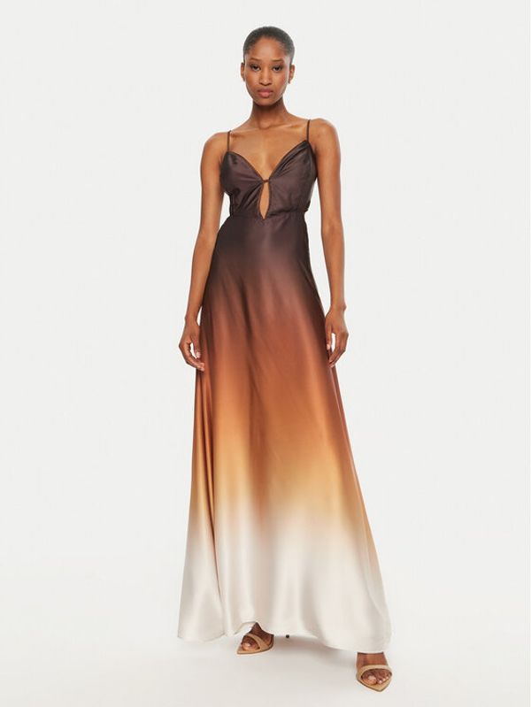 BARDOT BARDOT Večernja haljina Karlotta 57322DB6 Smeđa Regular Fit