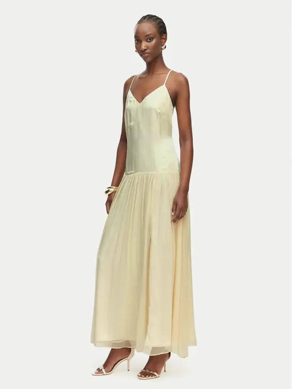 bardot Bardot Večernja haljina Linara 60257DB Krem Regular Fit