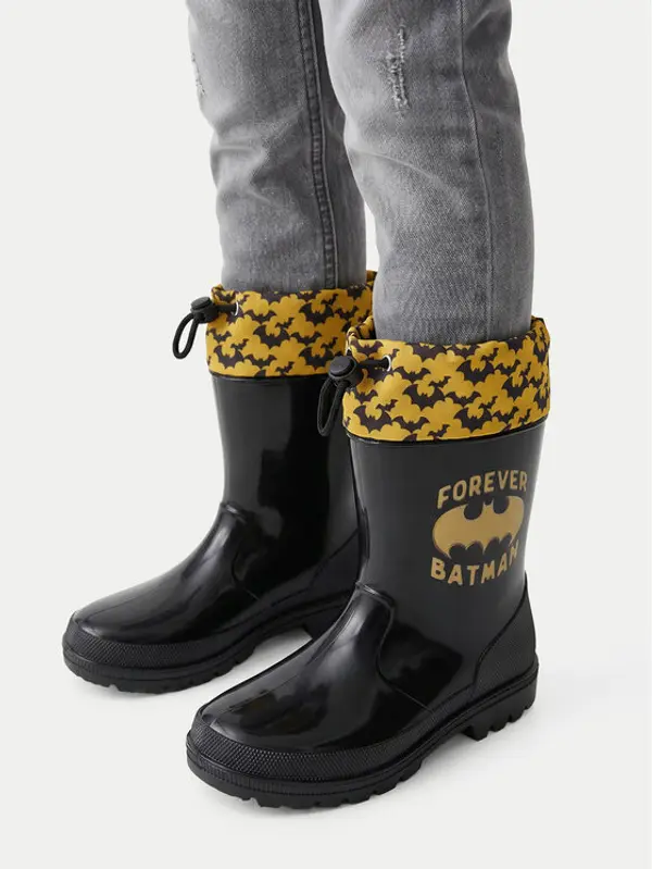 Batman Batman Gumene čizme CEO-NJ-AW26-106WBBAT Crna