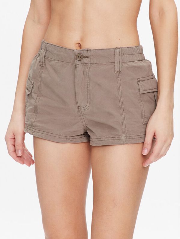 BDG Urban Outfitters BDG Urban Outfitters Kratke hlače BDG SUMMER Y2K SHORT 76476258 Zelena Regular Fit