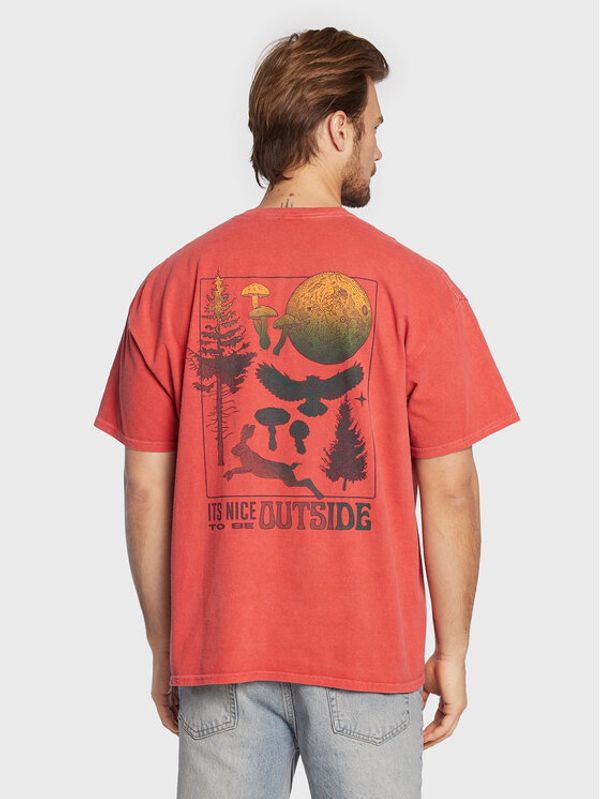 BDG Urban Outfitters BDG Urban Outfitters T-shirt 75326470 Crvena Regular Fit