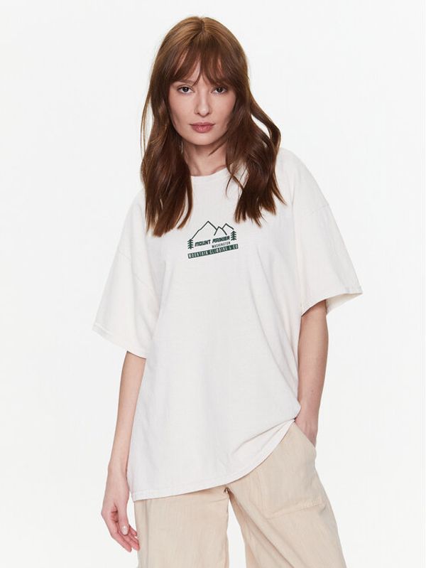 BDG Urban Outfitters BDG Urban Outfitters T-shirt BDG MOUNT RAINER DAD T 76505437 Écru Oversize