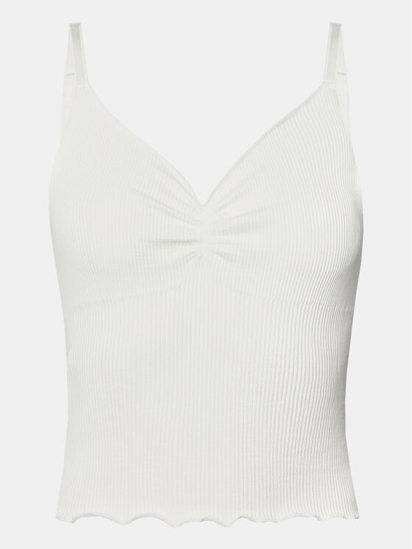 BDG Urban Outfitters BDG Urban Outfitters Top Elsie Seamless Cami 77103315 Bijela Slim Fit