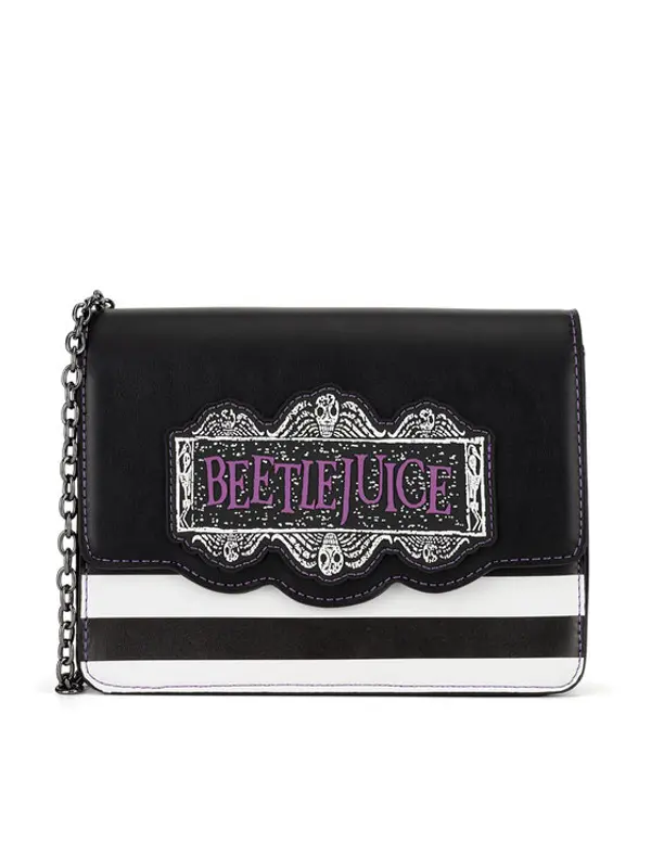 BEETLEJUICE BEETLEJUICE Torbica ACCCS-AW24-322WBBJ Crna