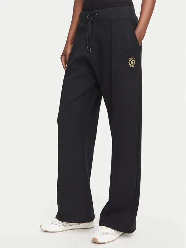 Beverly Hills Polo Club Beverly Hills Polo Club Donji dio trenerke L6606B-HR Crna Regular Fit