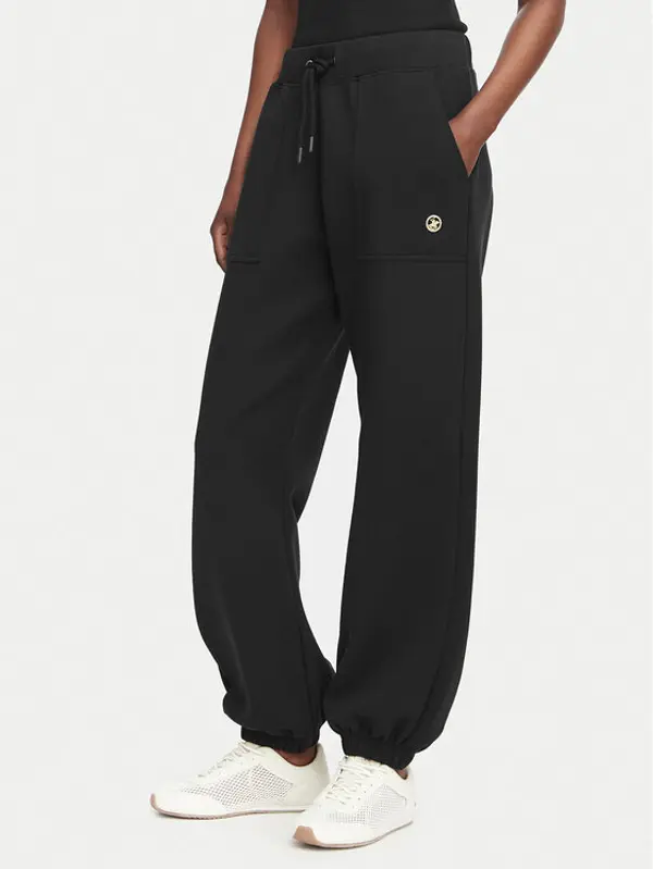 Beverly Hills Polo Club Beverly Hills Polo Club Donji dio trenerke L6609B-HR Crna Regular Fit