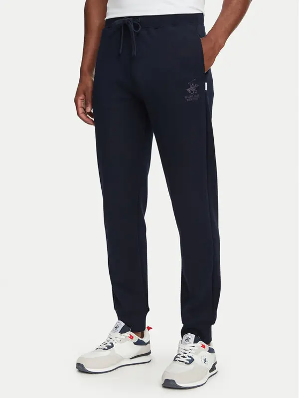 Beverly Hills Polo Club Beverly Hills Polo Club Donji dio trenerke M6340B Tamnoplava Regular Fit