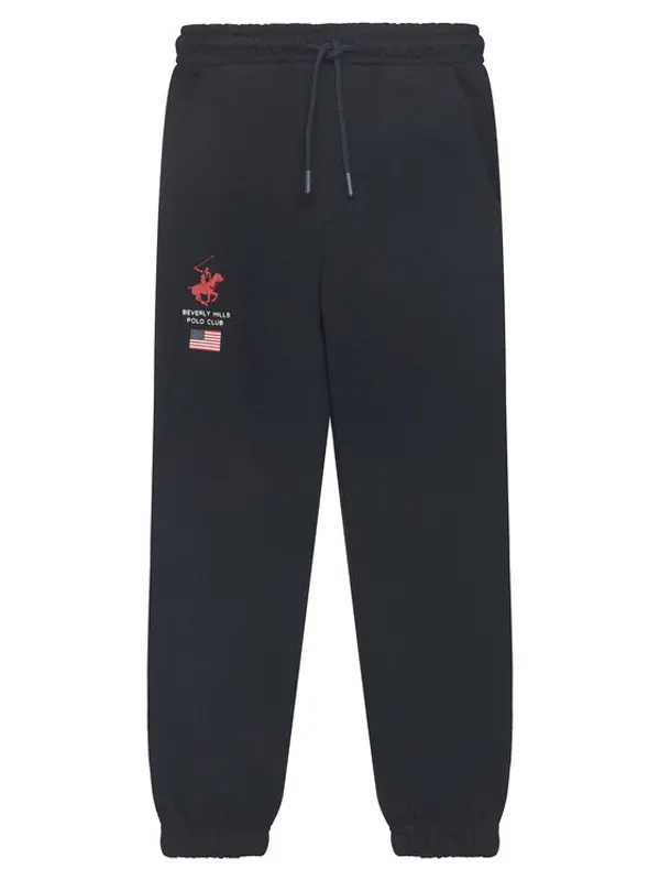 Beverly Hills Polo Club Beverly Hills Polo Club Donji dio trenerke P-SS26B-TF0033K Tamnoplava Regular Fit