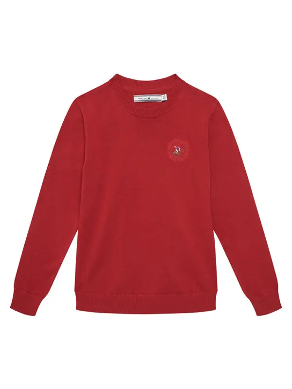 Beverly Hills Polo Club Beverly Hills Polo Club Džemper 76B5W0029 Crvena Regular Fit