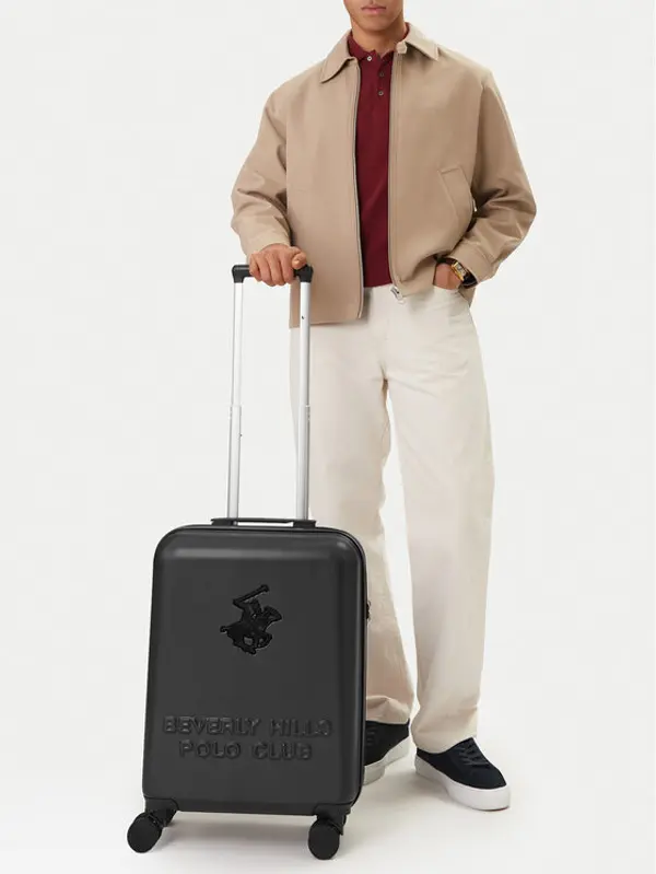 Beverly Hills Polo Club Beverly Hills Polo Club Kofer za kabinu CEO-BHPC-S-003-08-BLACK Crna
