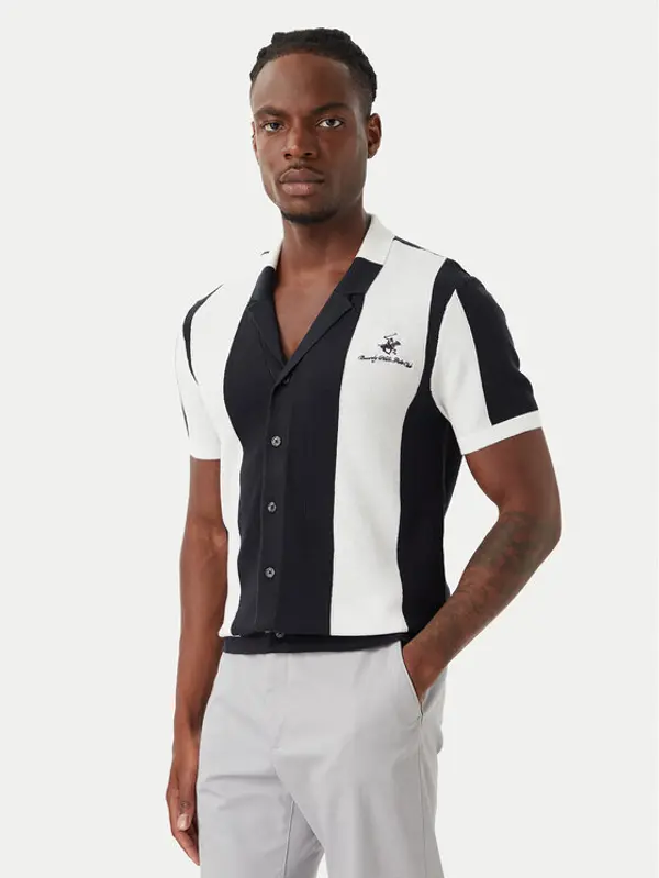 Beverly Hills Polo Club Beverly Hills Polo Club Košulja M7613-HR Bijela Regular Fit
