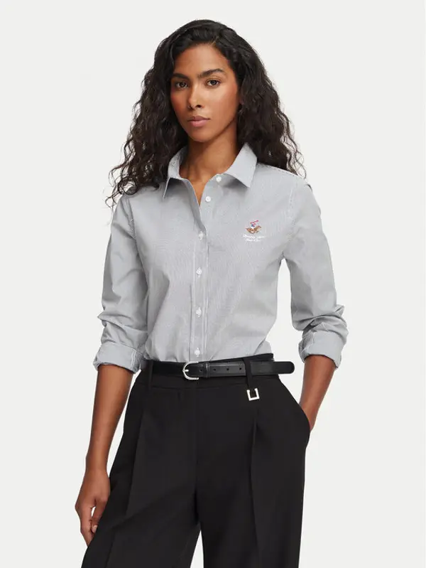 Beverly Hills Polo Club Beverly Hills Polo Club Košulja P-SS26W-SH0005 Tamnoplava Regular Fit