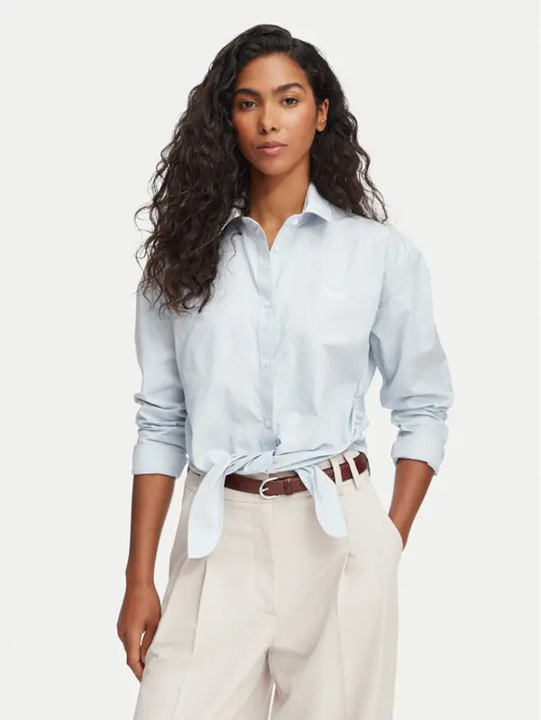 Beverly Hills Polo Club Beverly Hills Polo Club Košulja P-SS26W-SH506602 Plava Regular Fit