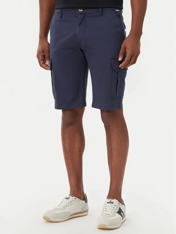 Beverly Hills Polo Club Beverly Hills Polo Club Kratke hlače P-SS26M-B476381 Plava Regular Fit