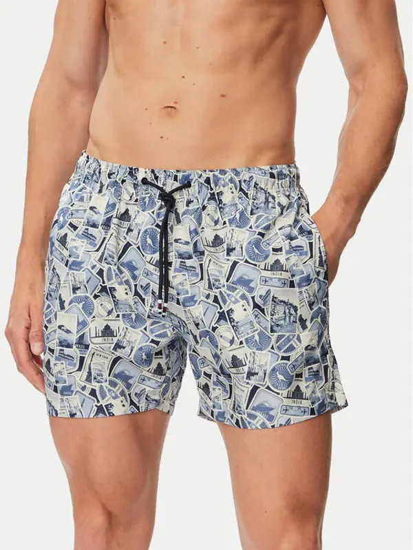 Beverly Hills Polo Club Beverly Hills Polo Club Kupaće gaće i hlače P-SS26M-BREA-0722 Plava Regular Fit