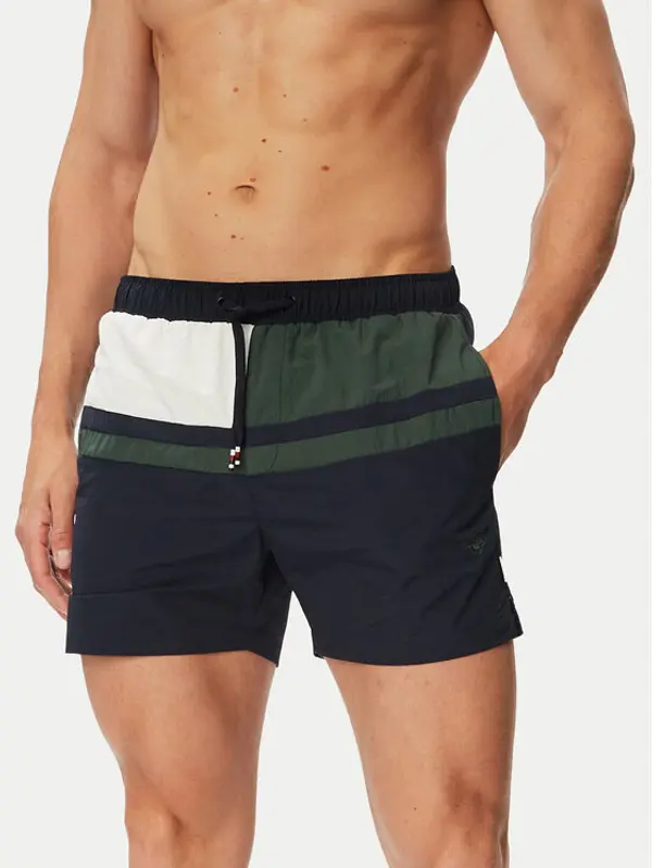 Beverly Hills Polo Club Beverly Hills Polo Club Kupaće gaće i hlače P-SS26M-SUNNY-0298 Tamnoplava Regular Fit