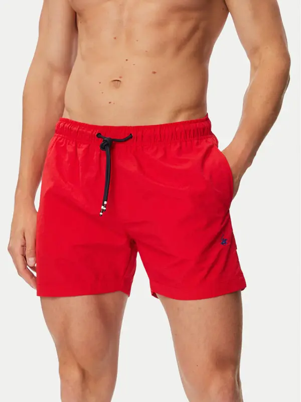 Beverly Hills Polo Club Beverly Hills Polo Club Kupaće gaće i hlače P-SS26M-UNION-0057 Crvena Regular Fit