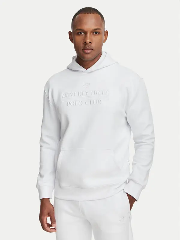 Beverly Hills Polo Club Beverly Hills Polo Club Majica dugih rukava M6340T Bijela Regular Fit