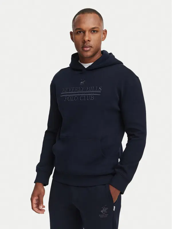Beverly Hills Polo Club Beverly Hills Polo Club Majica dugih rukava M6340T Tamnoplava Regular Fit