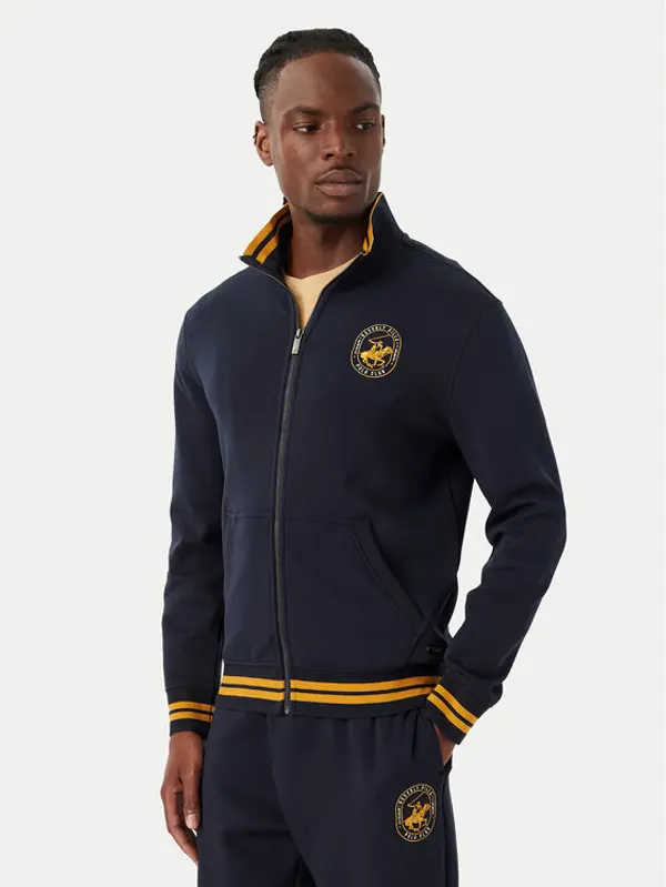 Beverly Hills Polo Club Beverly Hills Polo Club Majica dugih rukava M6531 Tamnoplava Regular Fit