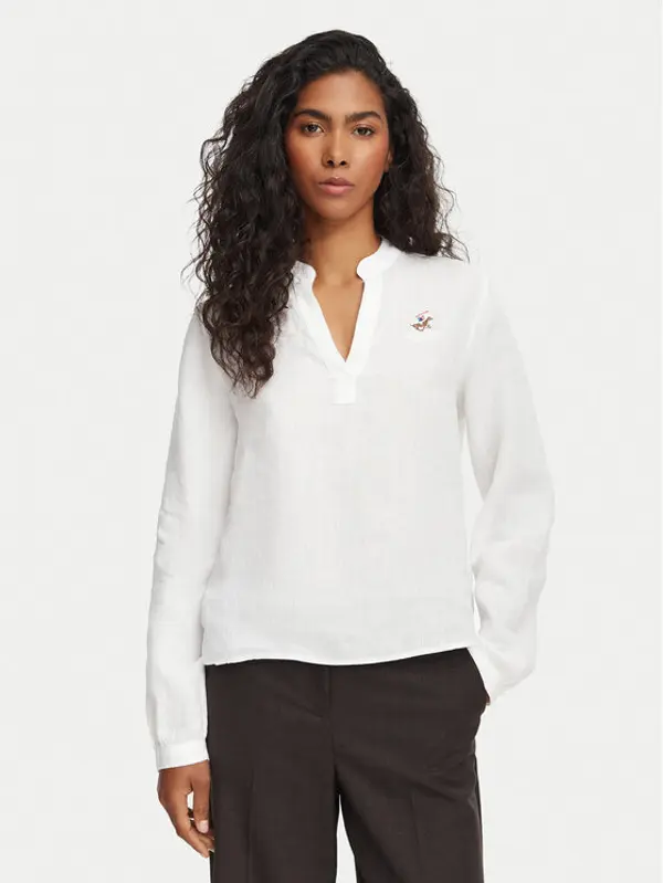 Beverly Hills Polo Club Beverly Hills Polo Club Majica P-SS26W-OLYMPIA Bijela Regular Fit