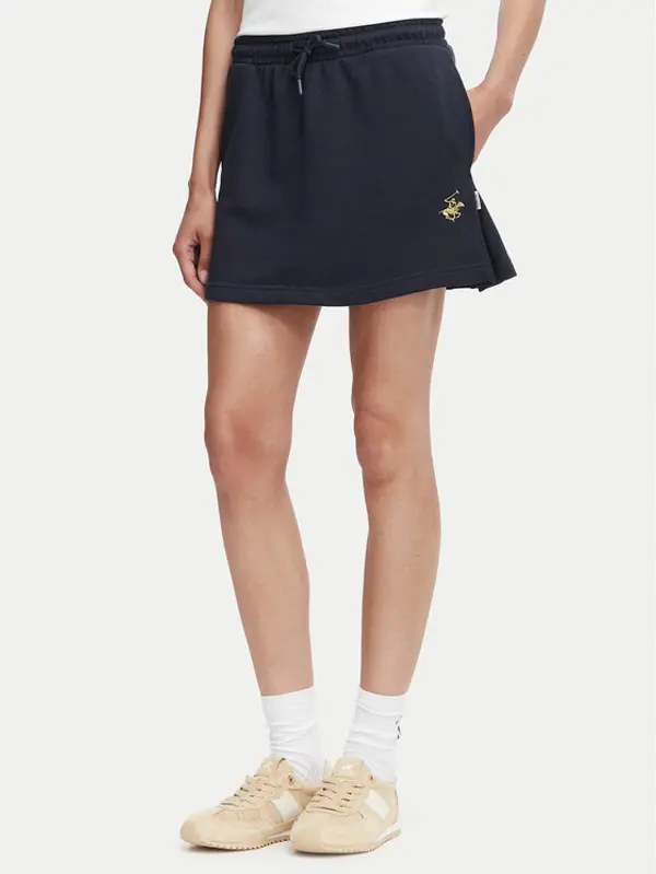 Beverly Hills Polo Club Beverly Hills Polo Club Mini suknja P-SS26W-SK0068 Tamnoplava Regular Fit