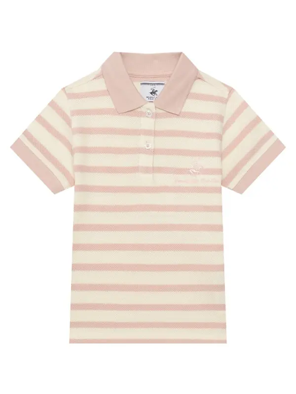 Beverly Hills Polo Club Beverly Hills Polo Club Polo G2283 Ružičasta Regular Fit