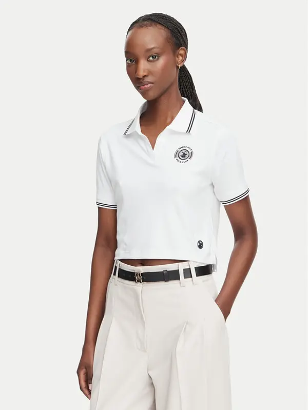 Beverly Hills Polo Club Beverly Hills Polo Club Polo L2605-HR Bijela Regular Fit