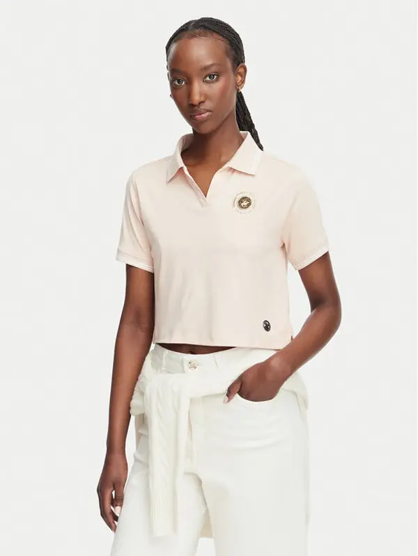 Beverly Hills Polo Club Beverly Hills Polo Club Polo L2605-HR Svijetlo roza Regular Fit