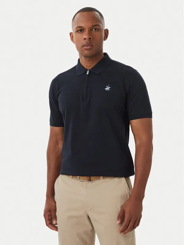 Beverly Hills Polo Club Beverly Hills Polo Club Polo M2734 Tamnoplava Regular Fit