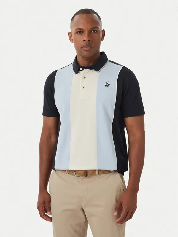 Beverly Hills Polo Club Beverly Hills Polo Club Polo M2750 Tamnoplava Regular Fit