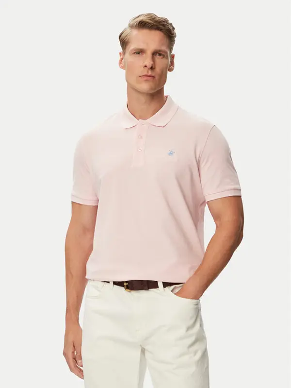 Beverly Hills Polo Club Beverly Hills Polo Club Polo P-SS26M-P42560_BBU Svijetlo roza Regular Fit