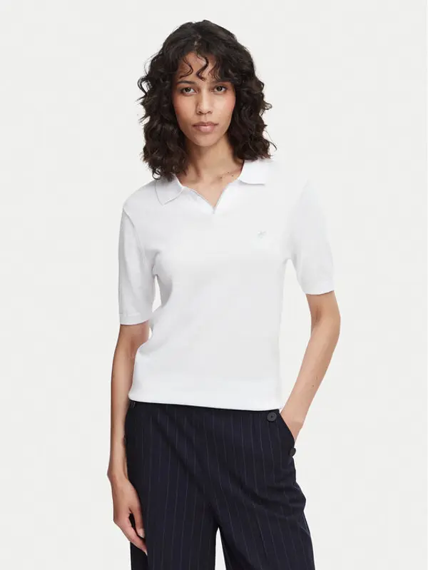 Beverly Hills Polo Club Beverly Hills Polo Club Polo P-SS26W-M550273 Bijela Regular Fit