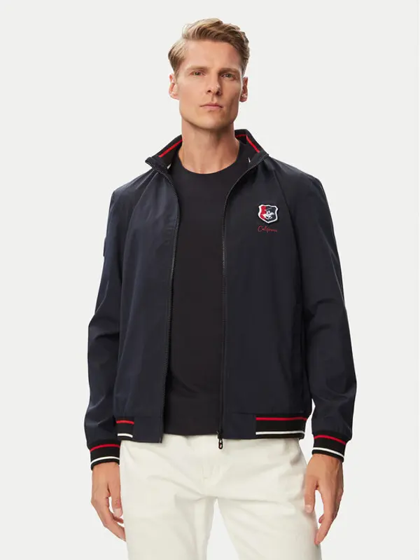 Beverly Hills Polo Club Beverly Hills Polo Club Prijelazna jakna P-SS26M-JK0991-0298 Tamnoplava Regular Fit