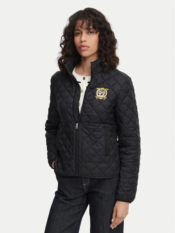 Beverly Hills Polo Club Beverly Hills Polo Club Prijelazna jakna P-SS26W-JK0280-0499 Crna Regular Fit