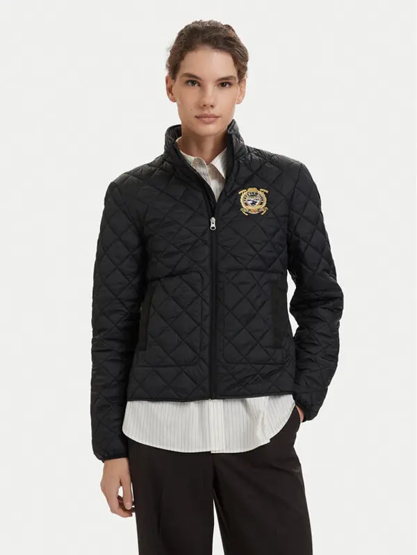 Beverly Hills Polo Club Beverly Hills Polo Club Prijelazna jakna P-SS26W-JK0280-0499 Crna Regular Fit