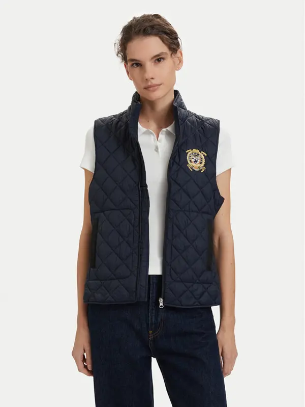 Beverly Hills Polo Club Beverly Hills Polo Club Sportski prsluk P-SS26W-JK0281-0298 Tamnoplava Regular Fit