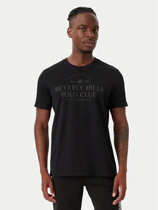 Beverly Hills Polo Club Beverly Hills Polo Club T-shirt M1303 Crna Regular Fit