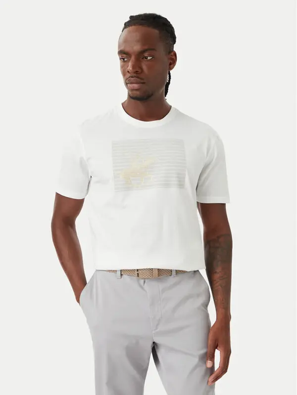 Beverly Hills Polo Club Beverly Hills Polo Club T-shirt M1617-HR Bijela Regular Fit