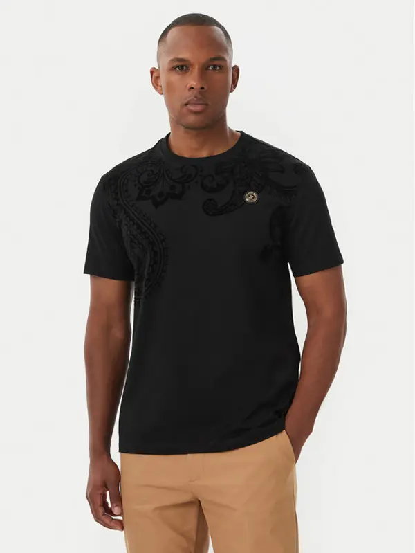 Beverly Hills Polo Club Beverly Hills Polo Club T-shirt M1631-HR Crna Regular Fit